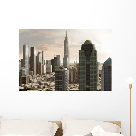 Imaginary City 54 Wall Decal
