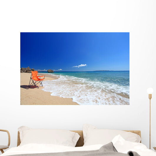 Beach Chairs Were Placed