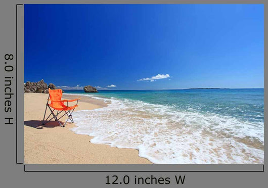 Beach Chairs Were Placed