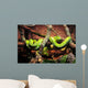 Grean Snake Curled Tree Wall Mural