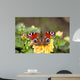 Butterfly Flower Wall Mural