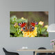 Butterfly Flower Wall Mural