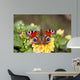 Butterfly Flower Wall Mural