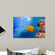 Masked Butterfly Fish Wall Mural