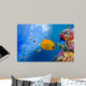 Masked Butterfly Fish Wall Mural
