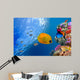 Masked Butterfly Fish Wall Mural