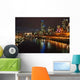 Melbourne City Night Wall Decal