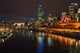 Melbourne City Night Wall Decal