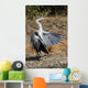 Heron Cendre Wall Mural
