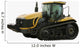 Caterpillar Tractor Wall Decal