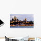 quebec city by night Wall Mural