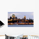 quebec city by night Wall Mural