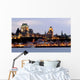 quebec city by night Wall Mural