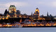 quebec city by night Wall Mural