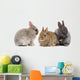 bunnies 02 Wall Decal