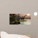 Brachiosaurus Sunset Wall Mural