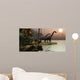 Brachiosaurus Sunset Wall Mural