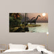 Brachiosaurus Sunset Wall Mural