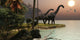 Brachiosaurus Sunset Wall Mural
