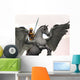 Valkyrie Winged Horse Wall Mural