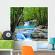 Erawan Waterfall Kanchanaburi Thailand Wall Mural