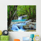 Erawan Waterfall Kanchanaburi Thailand Wall Mural