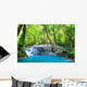 Erawan Waterfall Kanchanaburi Thailand Wall Mural