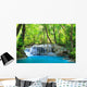 Erawan Waterfall Kanchanaburi Thailand Wall Mural