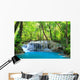 Erawan Waterfall Kanchanaburi Thailand Wall Mural
