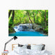 Erawan Waterfall Kanchanaburi Thailand Wall Mural