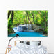 Erawan Waterfall Kanchanaburi Thailand Wall Mural