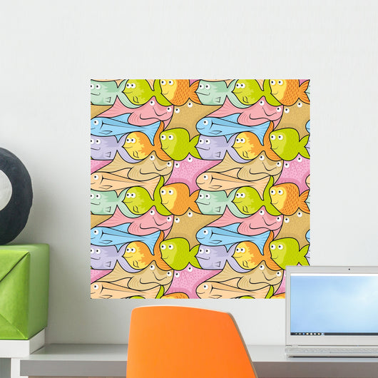 Fish Puzzle Wall Decal
