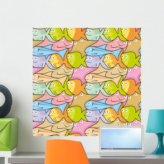 Fish Puzzle Wall Decal