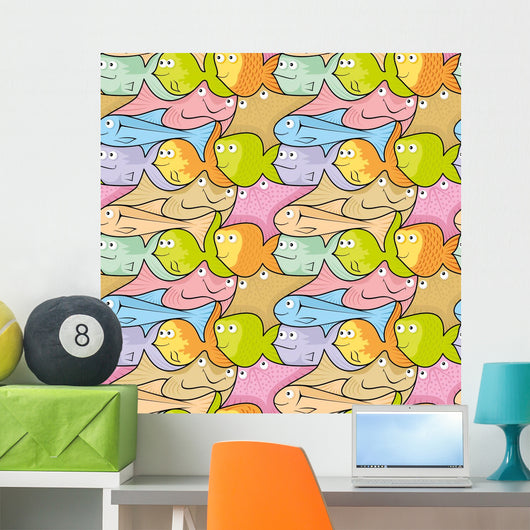 Fish Puzzle Wall Decal