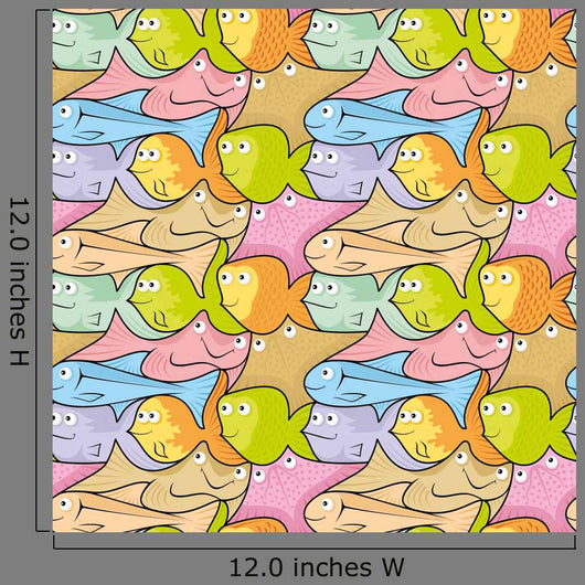 Fish Puzzle Wall Decal