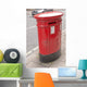 British Oval Red Post Wall Mural
