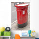 British Oval Red Post Wall Mural