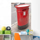British Oval Red Post Wall Mural