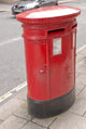 British Oval Red Post Wall Mural