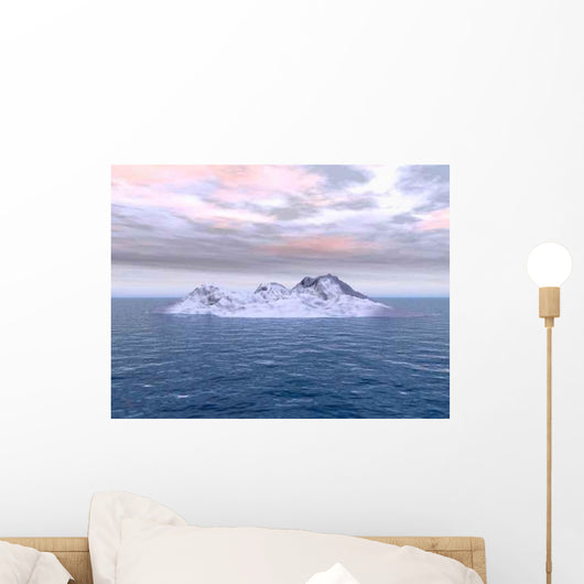 Iceberg Wall Decal Design 1