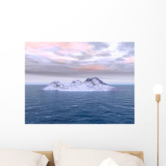 Iceberg Wall Decal Design 1