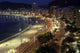 Rio Janeiro-copacabana Beach Night Wall Decal