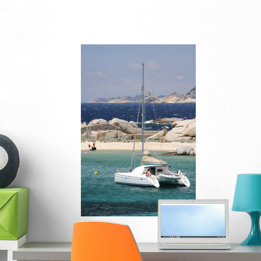 catamaran Wall Mural