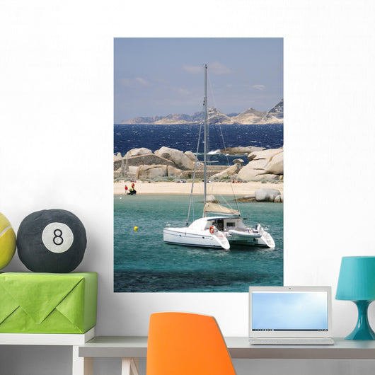 catamaran Wall Mural