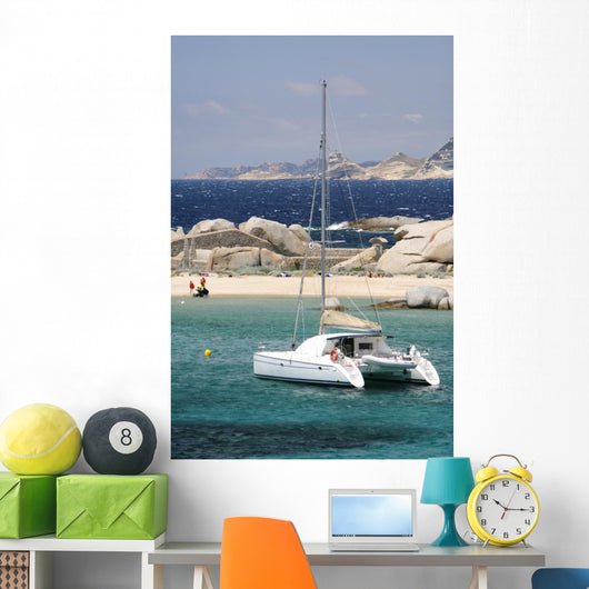 catamaran Wall Mural