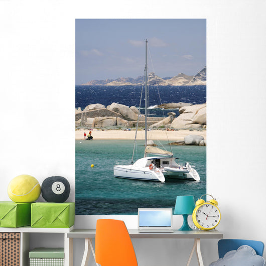 catamaran Wall Mural