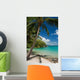 Tropical Beach Wall Decal Design 1