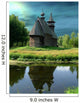   russia, kostroma, museum of wooden architecture Wall Mural