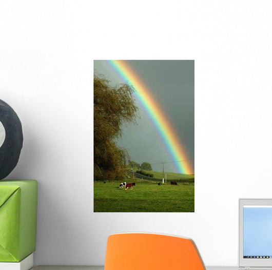 Rural Rainbow Wall Decal