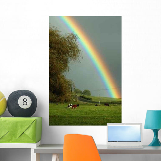Rural Rainbow Wall Decal